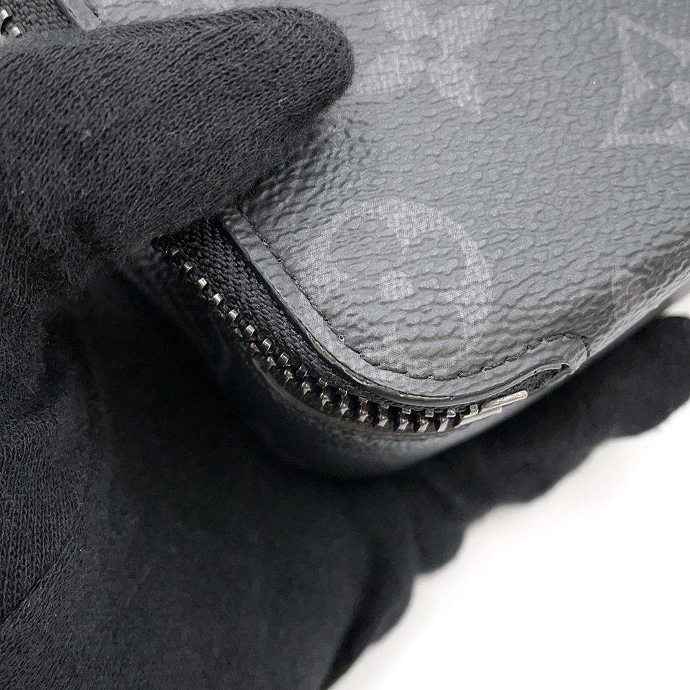 Louis Vuitton Shoulder Bag Monogram Eclipse Black Alpha Wearable Wallet Black - Picture 6 of 12